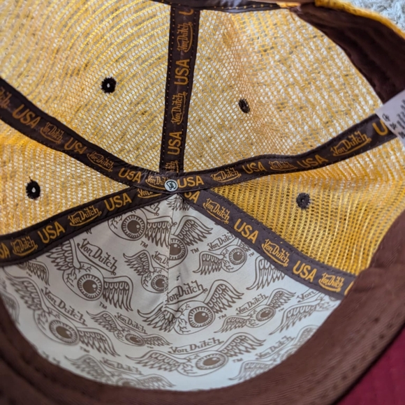 Von dutch American heritage eyeball y2k snapback hat size 58cm - Picture 5 of 5